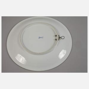 Meissen Wandteller Ansicht Porzellanmanufaktur