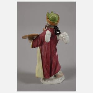 Meissen Paar kleine Amoretten mit Konsolen