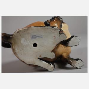 Meissen "Mops mit Jungen"