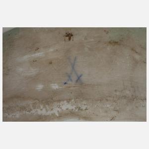 Meissen dreiarmiger "Wandleuchter mit Amorette"