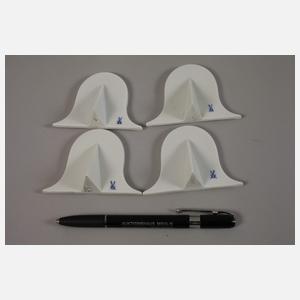 Vier Werbeaufsteller Meissen