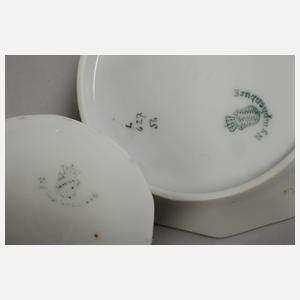 Nymphenburg Paar Mokkatassen "Perl"