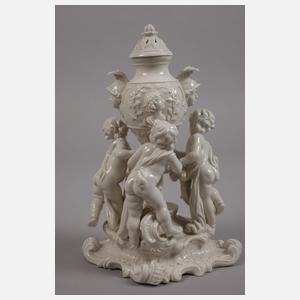 Nymphenburg Paar figürliche Brûle Parfum