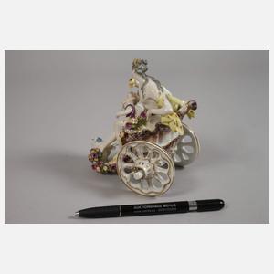 Thüringen zwei Götterwagen als Tafelaufsatz