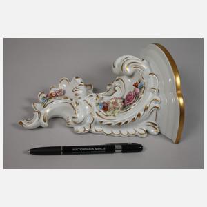 Unterweißbach Paar Wandkonsolen Rokokostil