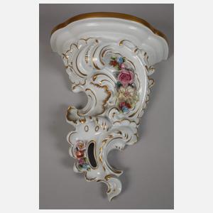 Unterweißbach Paar Wandkonsolen Rokokostil