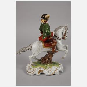 Unterweißbacher Werkstätten zwei berittene Jäger