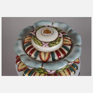 Volkstedt Lampenfuß im Capodimonte-Stil