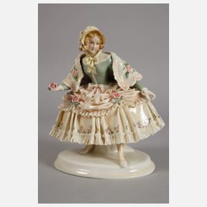 Karl Ens Volkstedt Rosendame und drei Kleinteile