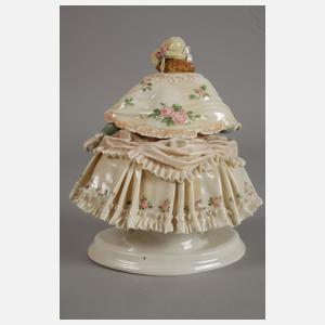 Karl Ens Volkstedt Rosendame und drei Kleinteile