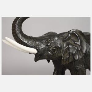 Großer afrikanischer Elefant