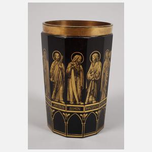 Apostelbecher Rubinglas