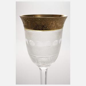 Großer Gläsersatz Moser Karlsbad "Splendid"