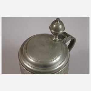 Hofer Daubenkrug mit Zinnintarsien