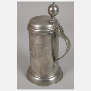 Sächsischer Zinn-Walzenkrug