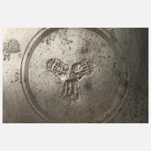 Sächsischer Zinn-Walzenkrug