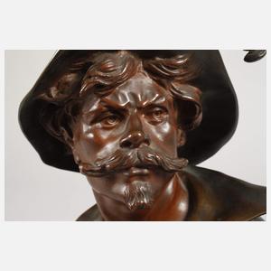 Emile Picault, Büste Salvador Rosa