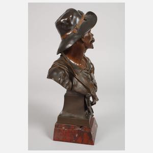 Emile Picault, Büste Salvador Rosa