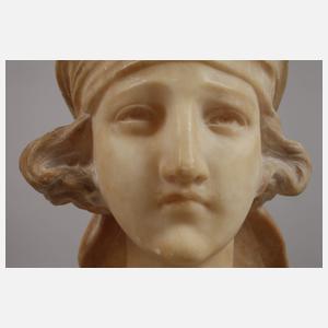 Alabasterbüste einer Italienerin