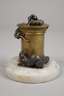 Tintenfass Wiener Bronze mit Ratten