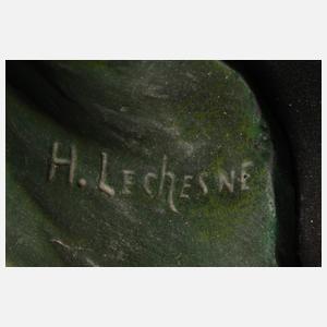 nach Henri Lechesne, Möwe auf der Welle