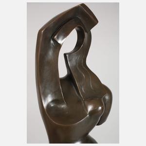 nach Alexander Archipenko, "Frau, ihr Haar kämmend"