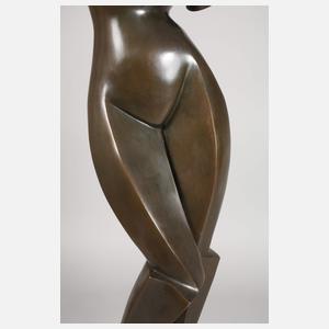 nach Alexander Archipenko, "Frau, ihr Haar kämmend"