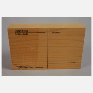 Joseph Beuys, Filz- und Holzpostkarte