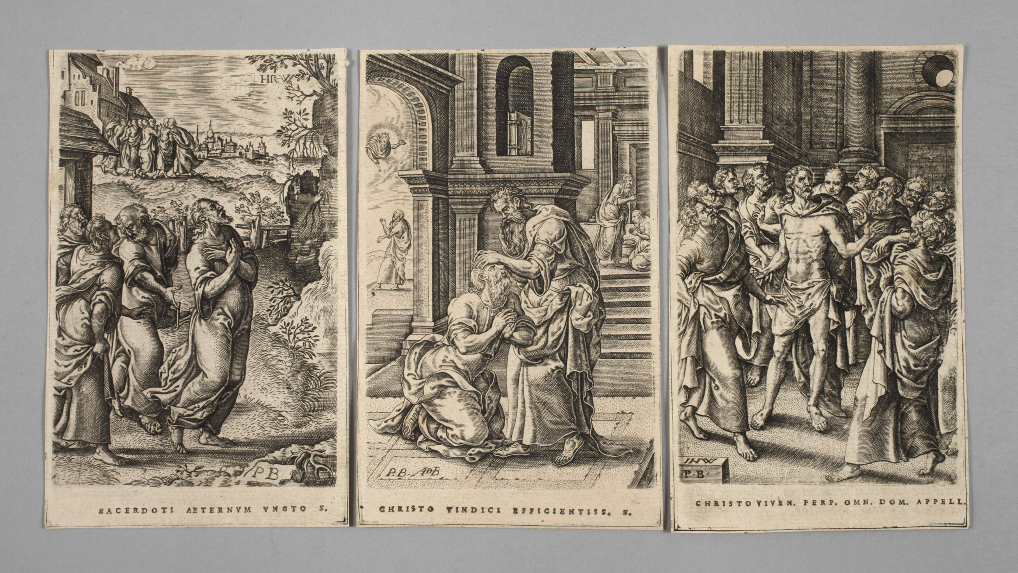 Pieter van der Borcht II., Konvolut Graphik