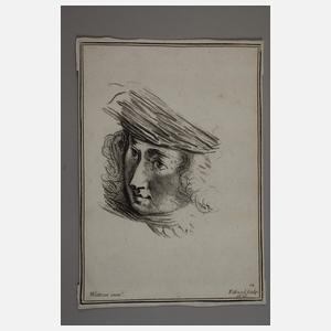 Pierre Filloeul, Graphikfolge nach Antoine Watteau