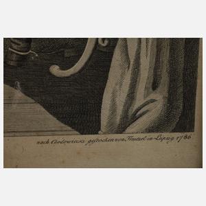 Georg Fried. J. Frentzel, Ziethen vor seinem König