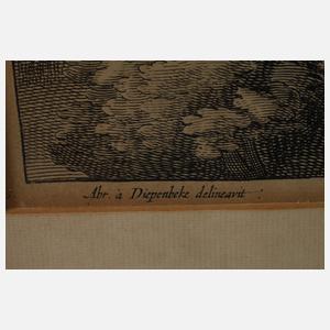 Paar Jagddarstellungen