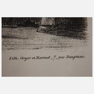 Eugène Delacroix, Mephisto in Auerbachs Keller