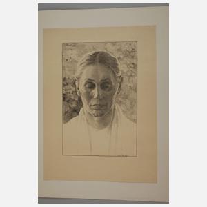 Carl Bantzer, "Bildnis der Frau Seng"