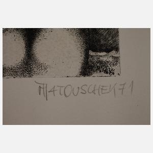 Richard Matouschek, Stehender weiblicher Akt