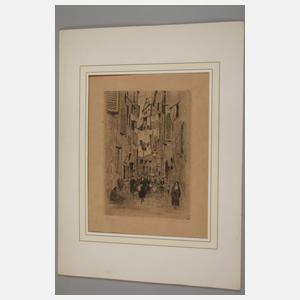 Ernst Oppler, Zwei Radierungen