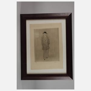 Ernst Oppler, Zwei Radierungen