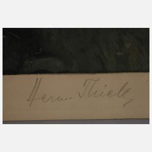 Hermann Thiele, Mondnacht am Fluss