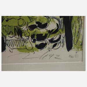 Prof. Jörg Immendorff, "Versuch, Adler zu werden"