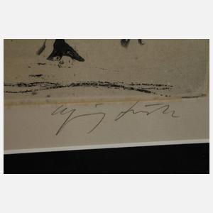 Heinz Knoke, Konvolut Radierungen