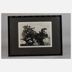 Heinz Knoke, Konvolut Radierungen