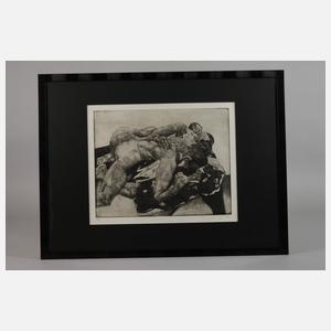 Heinz Knoke, Konvolut Radierungen