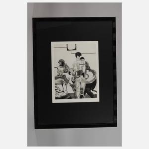 Heinz Knoke, Konvolut Radierungen