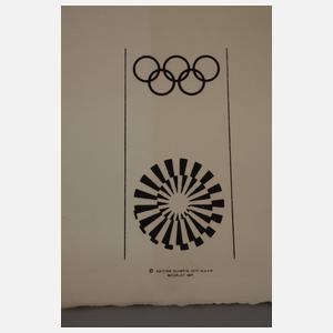 Charles Lapique, Plakat Olympische Spiele München