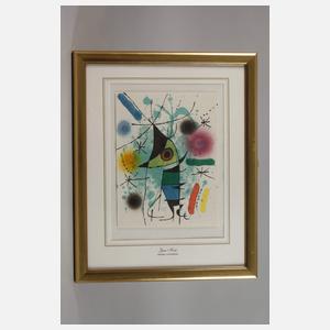 Joan Miró, "Der Sänger"