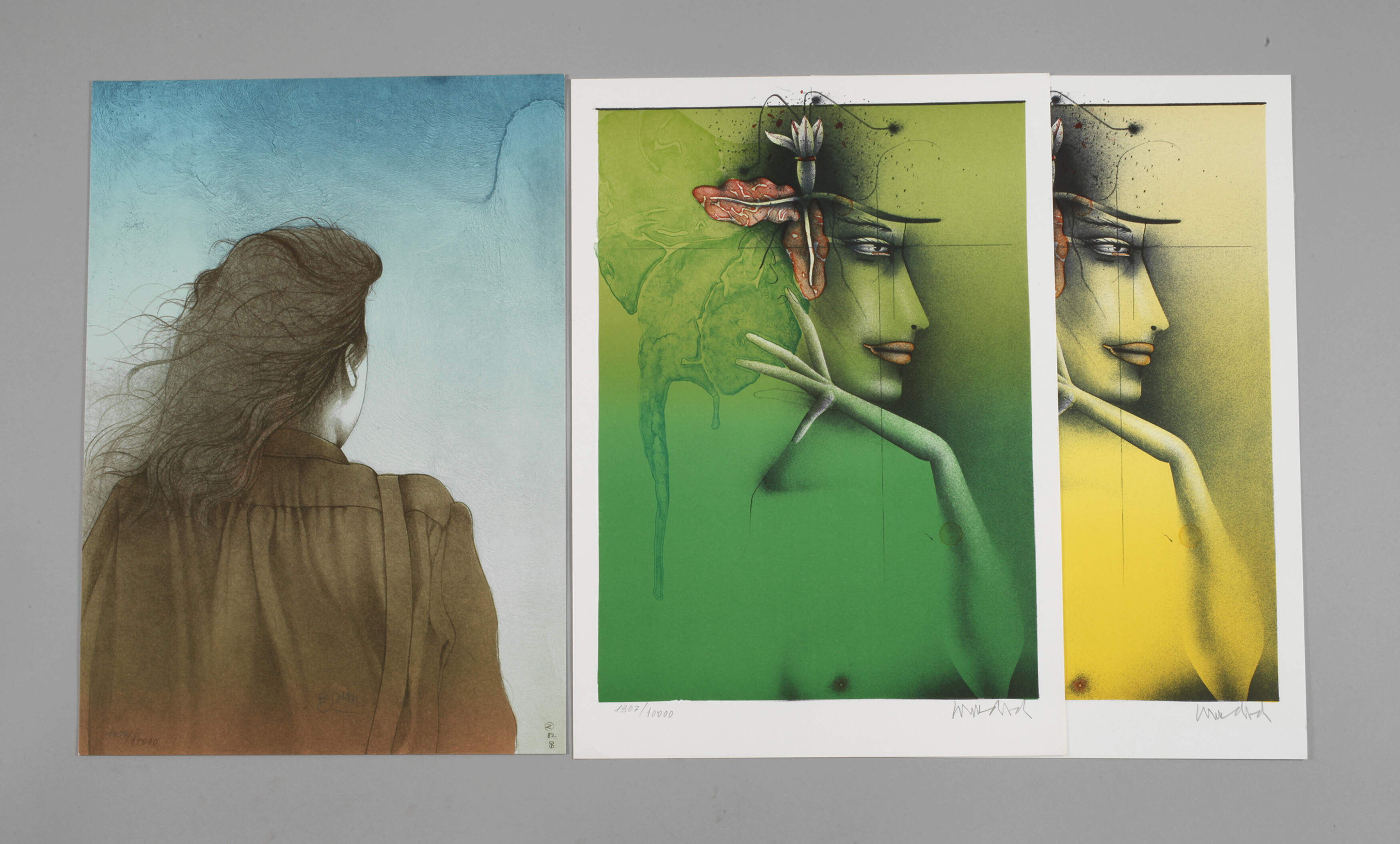 Paul Wunderlich und Bruno Bruni, Graphikkonvolut