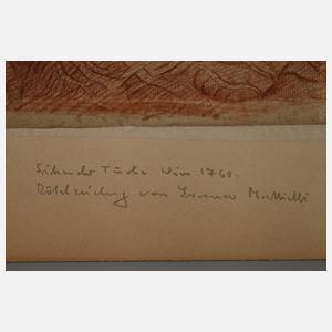 Sitzender Männerakt