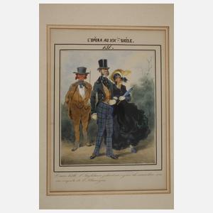 Alexander, Folge französischen Illustrationen