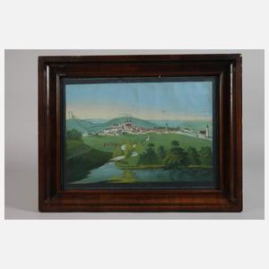 Michael Fleischmann, attr., Ansicht von Ellwangen