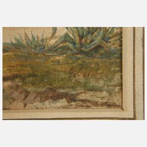 Caspar Gobaut, Orientalische Szene